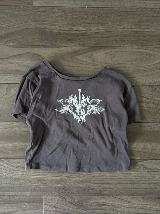 Garage Tops - garage graphic crop top